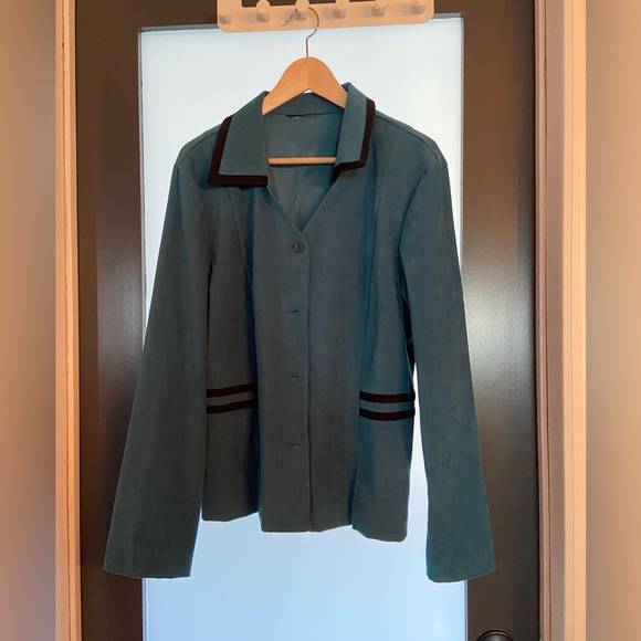 Women’s two piece pant set.  Size 18 Sag Harbour Dress made in Indonesia - Picture 2 of 7